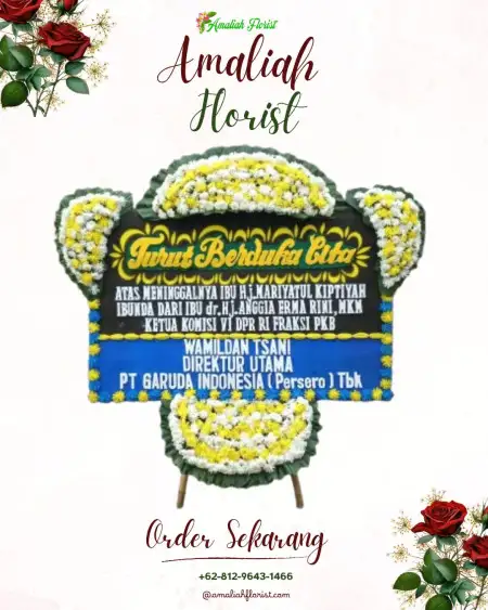 Papan Bunga Duka Sitiadi